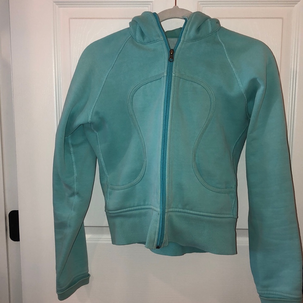 Vintage Light Blue Lululemon Hoodie